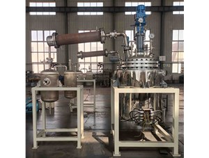 250L减压蒸馏反应釜已完工发往深圳客户处