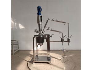 2L高温不锈钢手动升降实验釜已完工发往北京