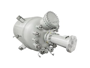 3000L不锈钢复合板蒸汽循环加热工业釜已完工发往广安