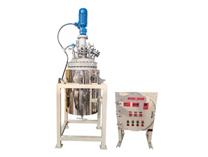 200L防爆不锈钢夹套外循环加热反应釜已完工发往黑龙江