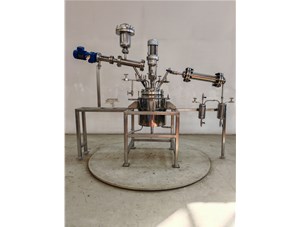 20L不锈钢夹套外循环加热低温反应釜已完工发往俄罗斯