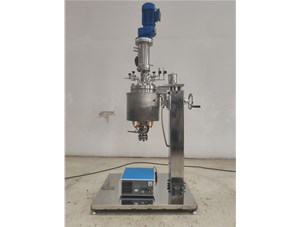 5L不锈钢油浴电加热手动升降实验釜已完工发往德兴