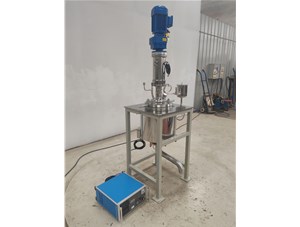 5L不锈钢油浴电加热实验室反应釜已完工发往自贡