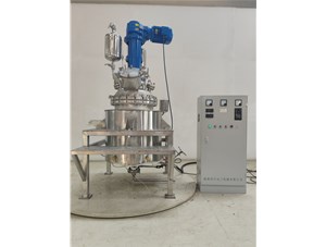 150L不锈钢机械密封油浴电加热反应釜已完工发往佛山