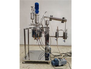 5L不锈钢减压蒸馏电动升降实验釜已完工发往泰国