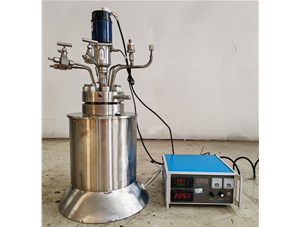 0.5L高温高压不锈钢衬锆实验釜已完工发往东营