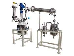 50L防爆不锈钢减压蒸馏反应釜已完工发往清远