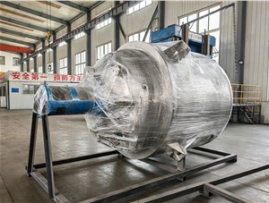 4500L哈氏合金复合板机械密封反应釜已完工发往北京
