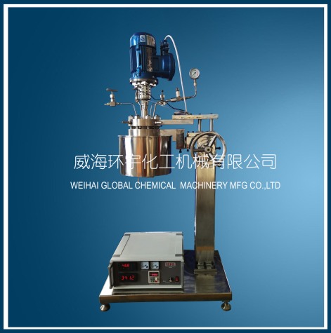 GSH-0.5L Hydrogenation Reactor with Ex-proof Motor and Lifting Device